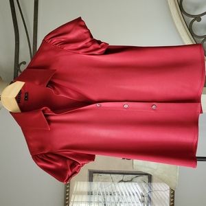 Theory satin blouse